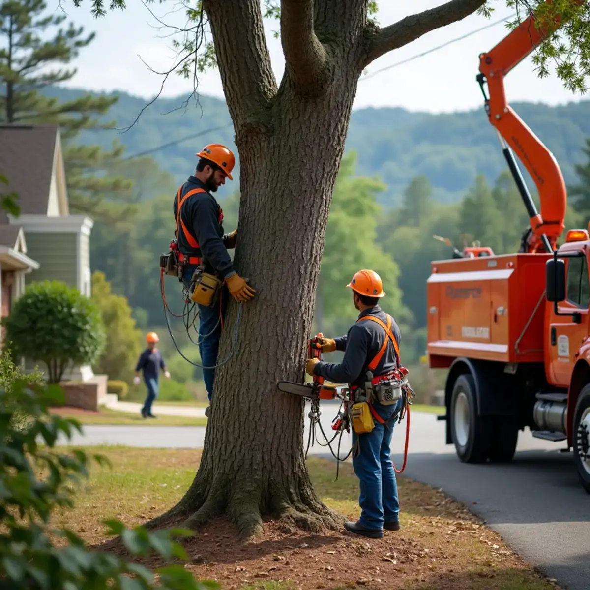 Comparison of proper crown reduction versus harmful tree topping in Upstate SC
