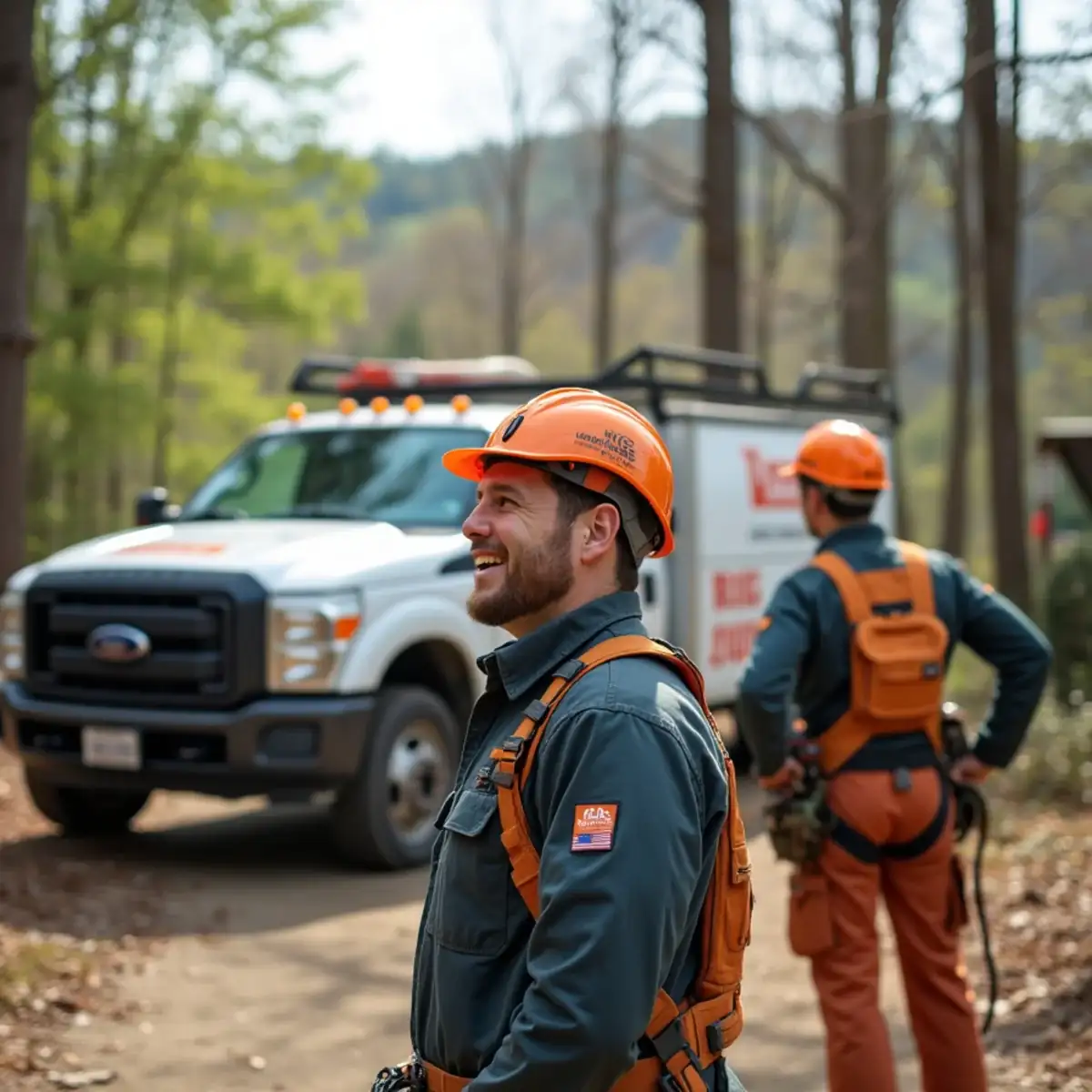 Rig Line Tree Service crew ready to help with tree service in Westminster SC